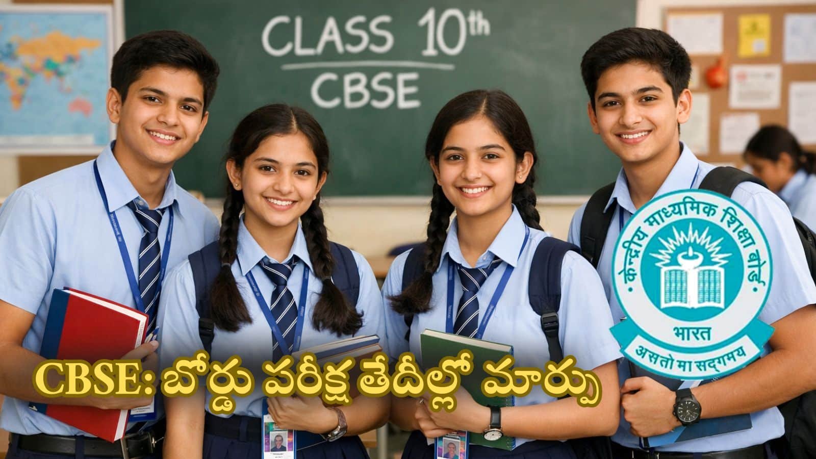 CBSE Revised Time Table 2026