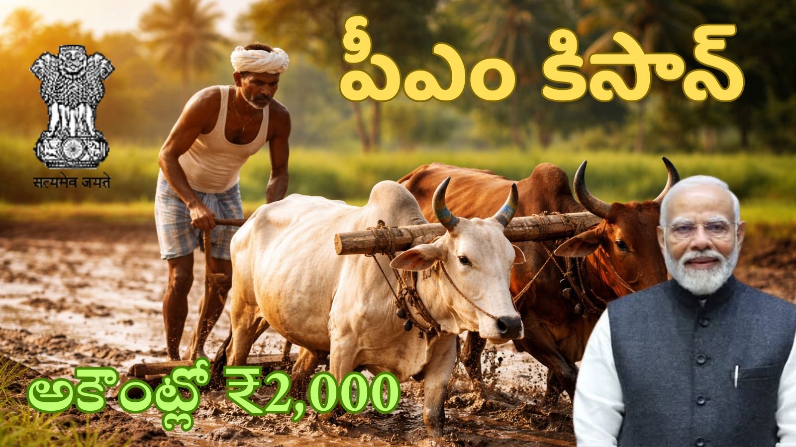 PM Kissan 22nd Payment In Telugu