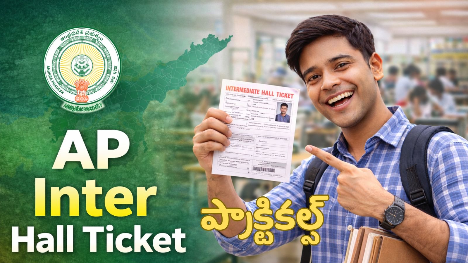 AP Inter Practicals Hall Ticket 2026