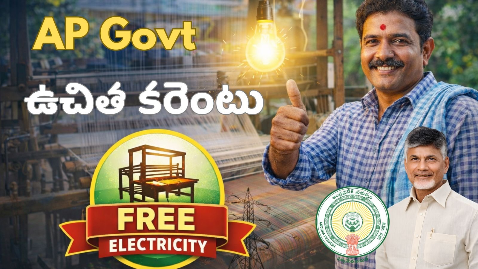 Free electricity for AP weavers