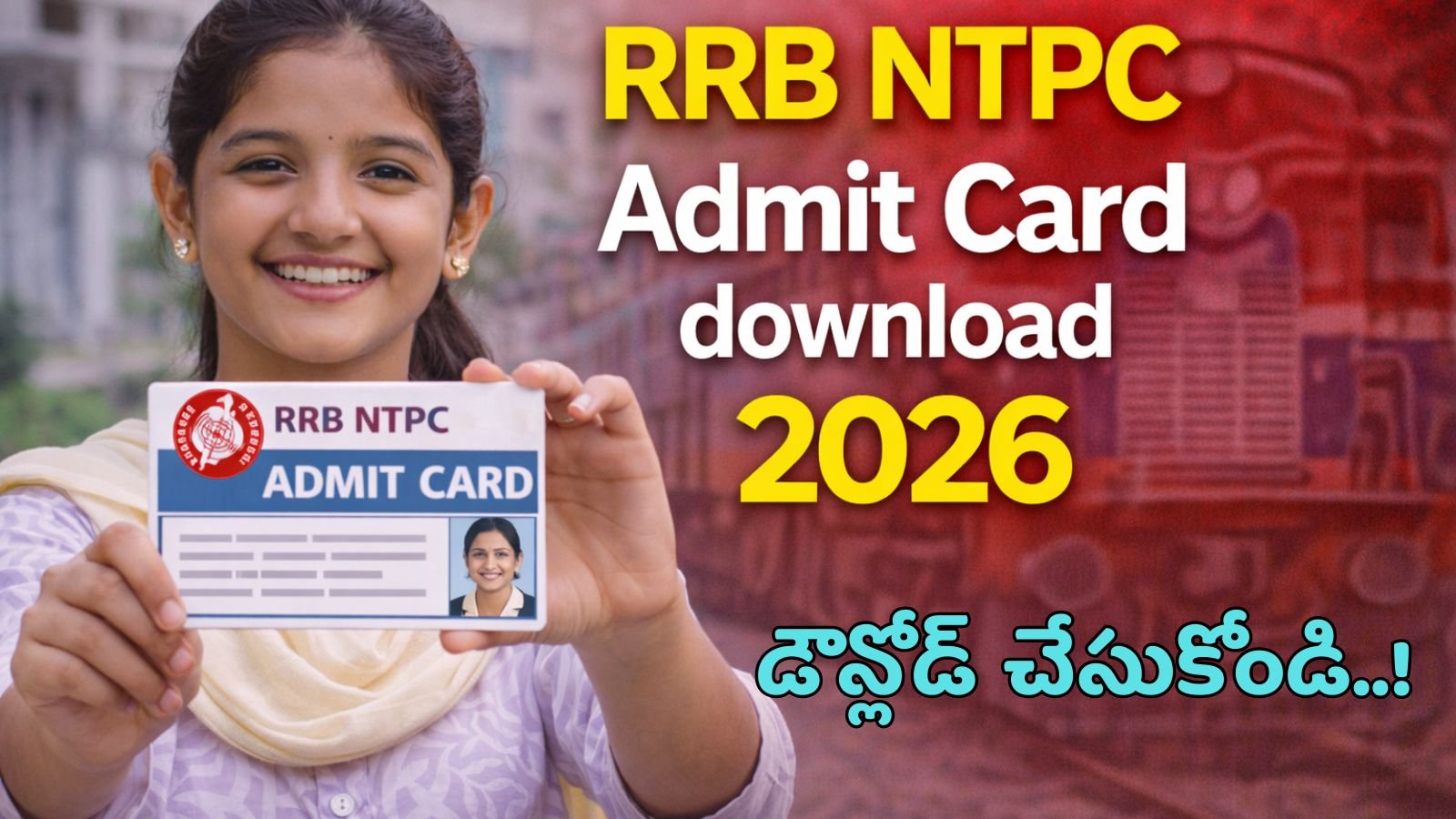 RRB NTPC Admit Card Download 2026