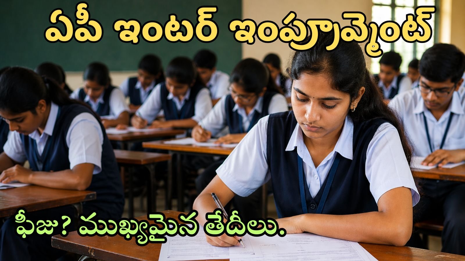 AP Inter Improvement Examination Fee 2026