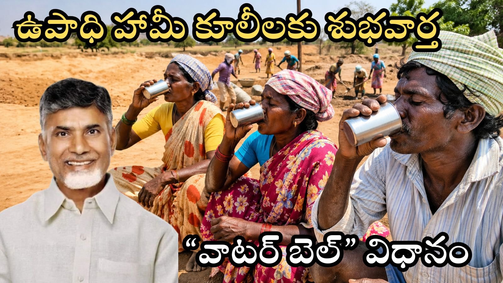 ఉపాధి హామీ కూలీలకు శుభవార్త
