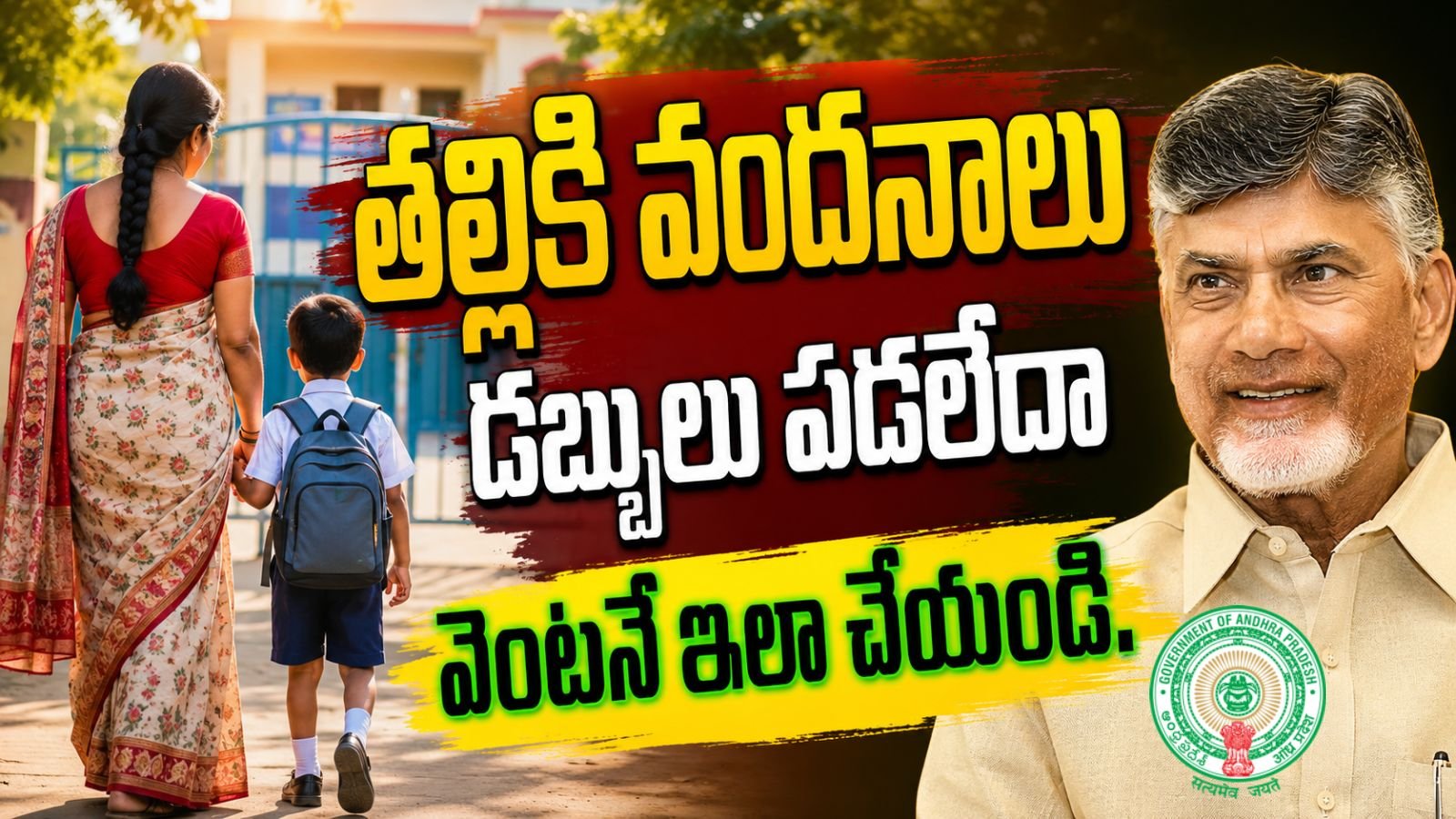 Thalliki Vandanam Amount Not Created 2026